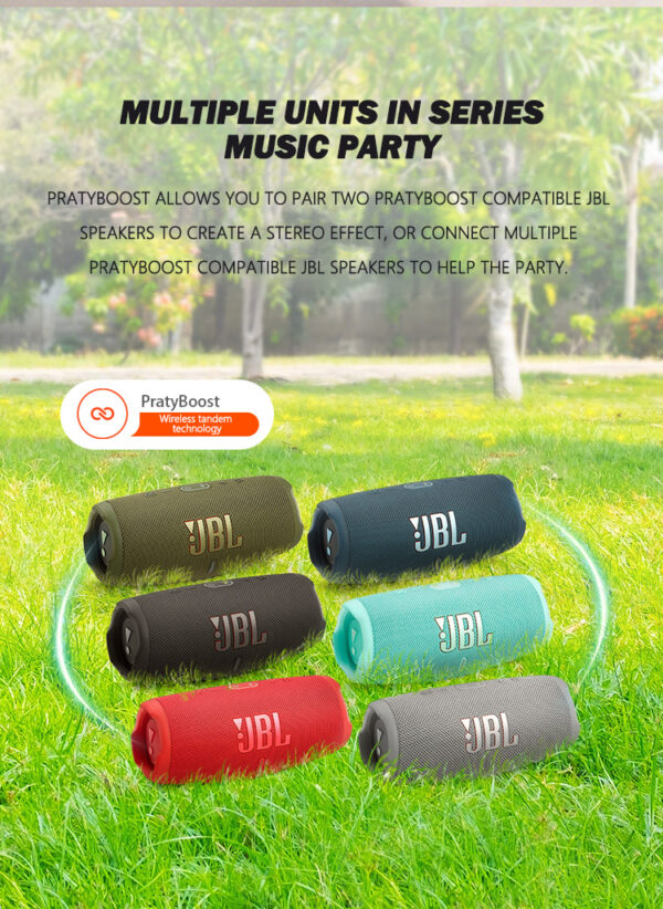 JBL CHARGE 5 Portable Bluetooth Speaker - Image 3