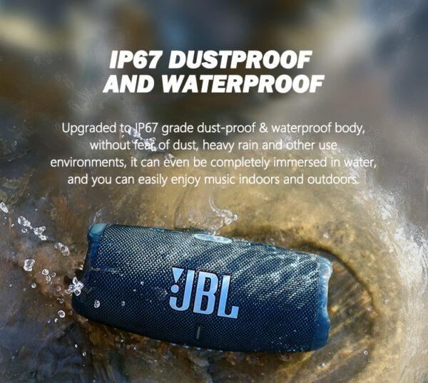 JBL CHARGE 5 Portable Bluetooth Speaker - Image 5