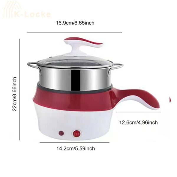 Multifunctional Electric Cooker With Steamer - Image 6