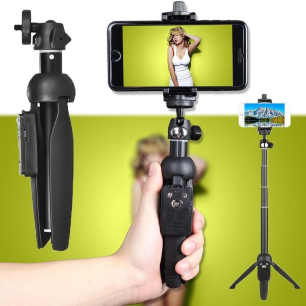 Yunteng YT-9928 Selfie Bluetooth tripod With Remote Control