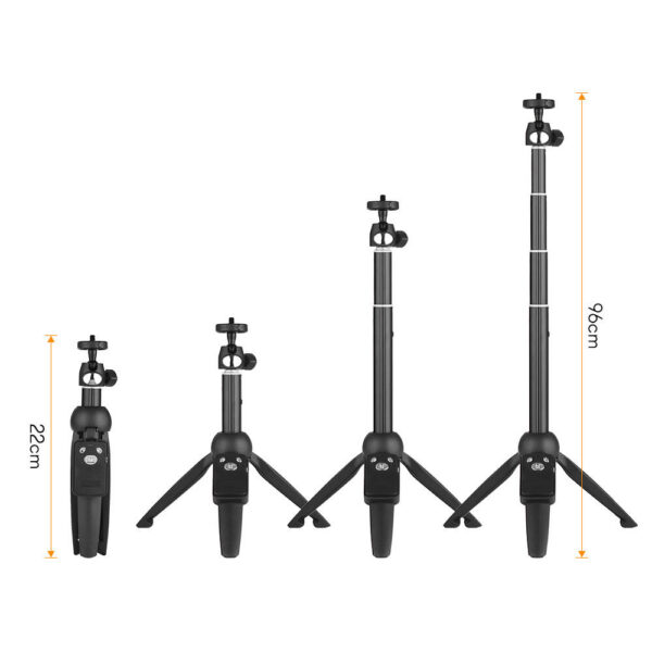 Yunteng YT-9928 Selfie Bluetooth tripod With Remote Control - Image 3