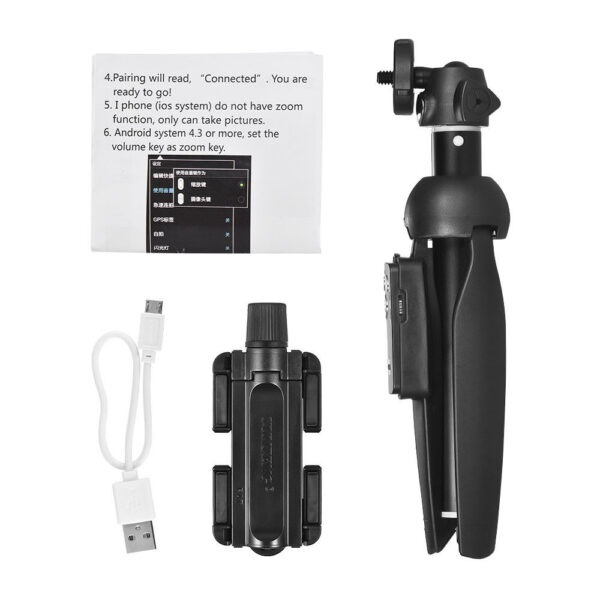 Yunteng YT-9928 Selfie Bluetooth tripod With Remote Control - Image 4