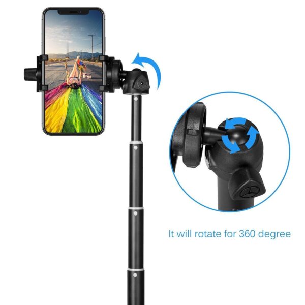 Yunteng YT-9928 Selfie Bluetooth tripod With Remote Control - Image 5