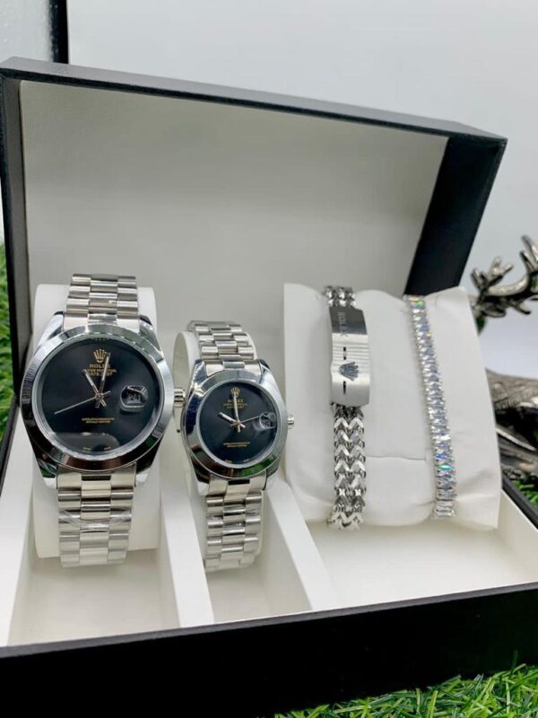 Rolex Male and Female Watch - Image 5